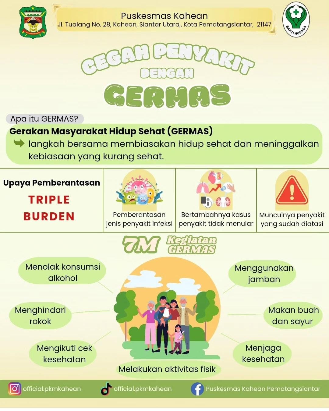 Cegah Penyakit dengan Germas